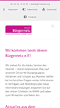 Mobile Screenshot of buergernetz-muenster.de