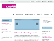 Tablet Screenshot of buergernetz-muenster.de